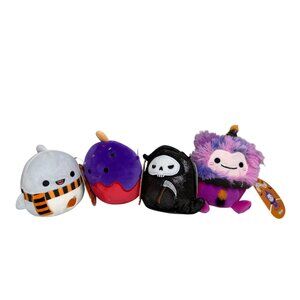 Squishmallows Halloween Plush Set Of 4 NWT 5"